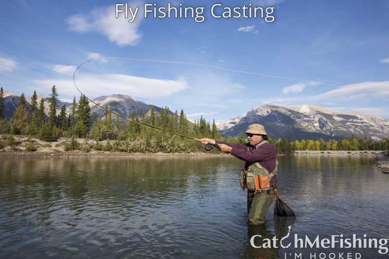 Fly fishing casting for beginners, casting coach