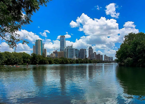 Lake Lady Bird Lakes in Texas