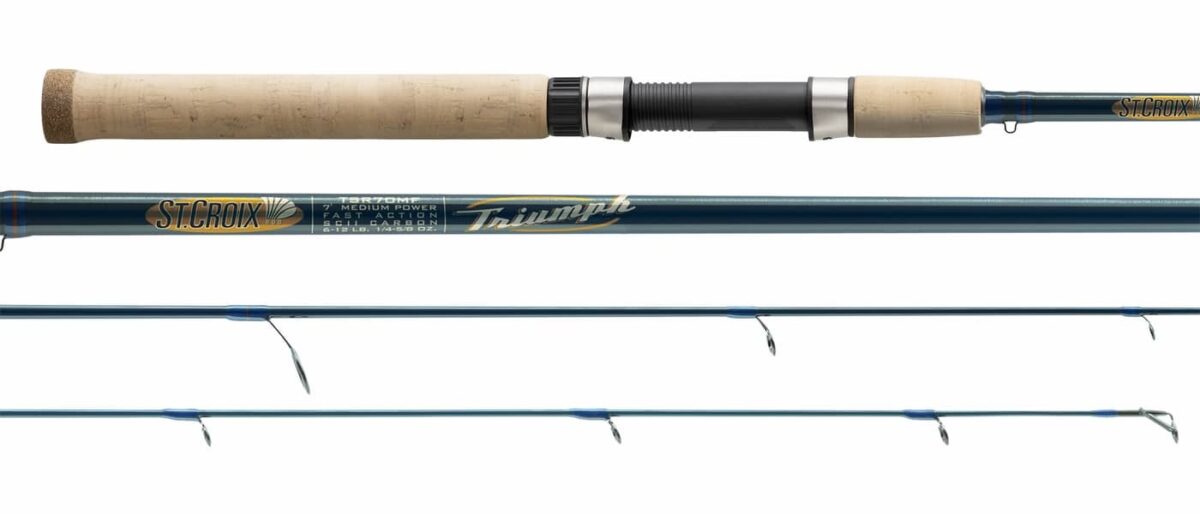 st croix triumph spinning rod fishing gift for valentines day