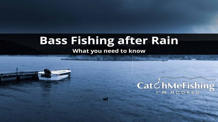 Bass fishing after rain