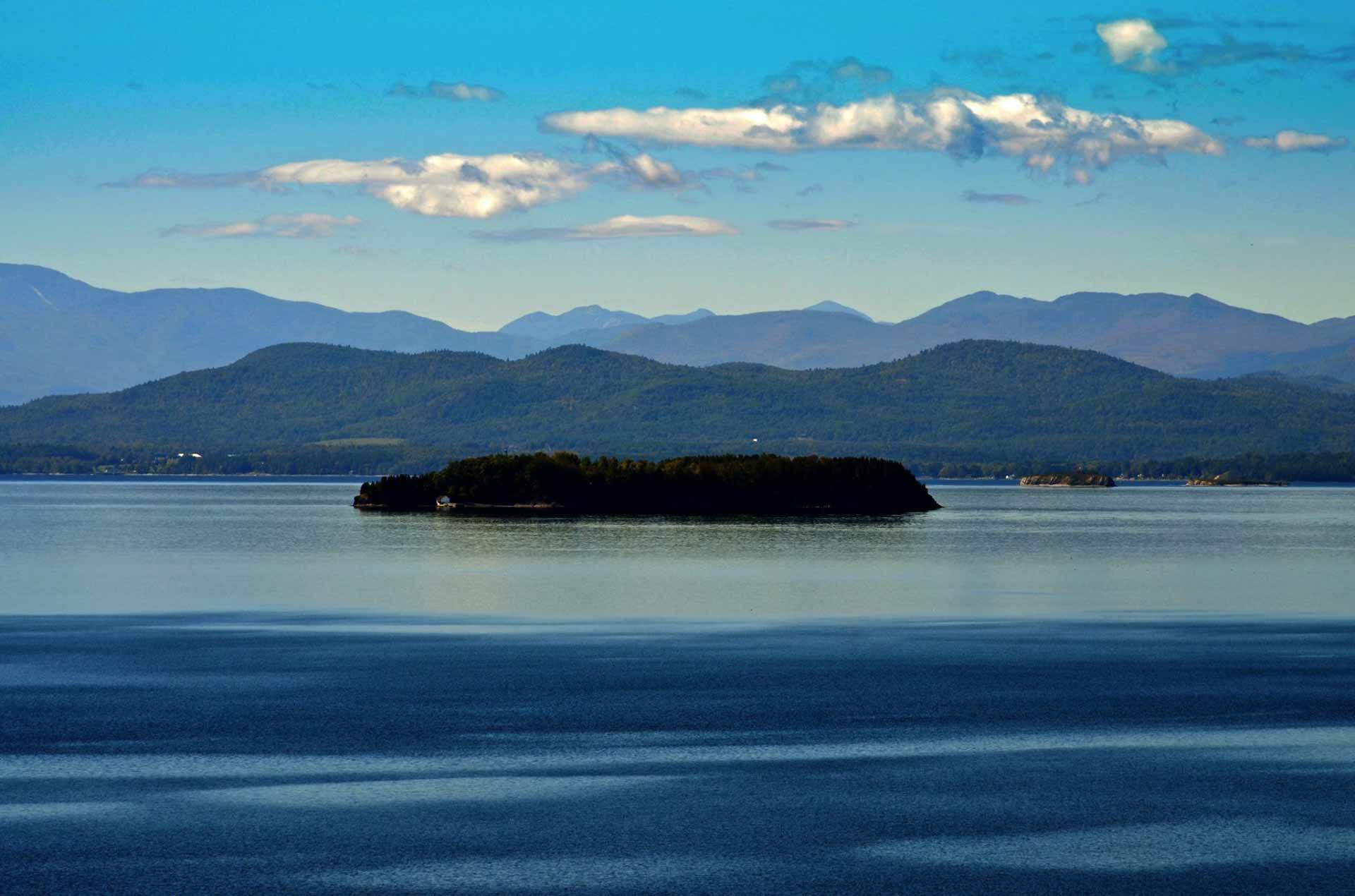 Lake Champlain Vermont and New York