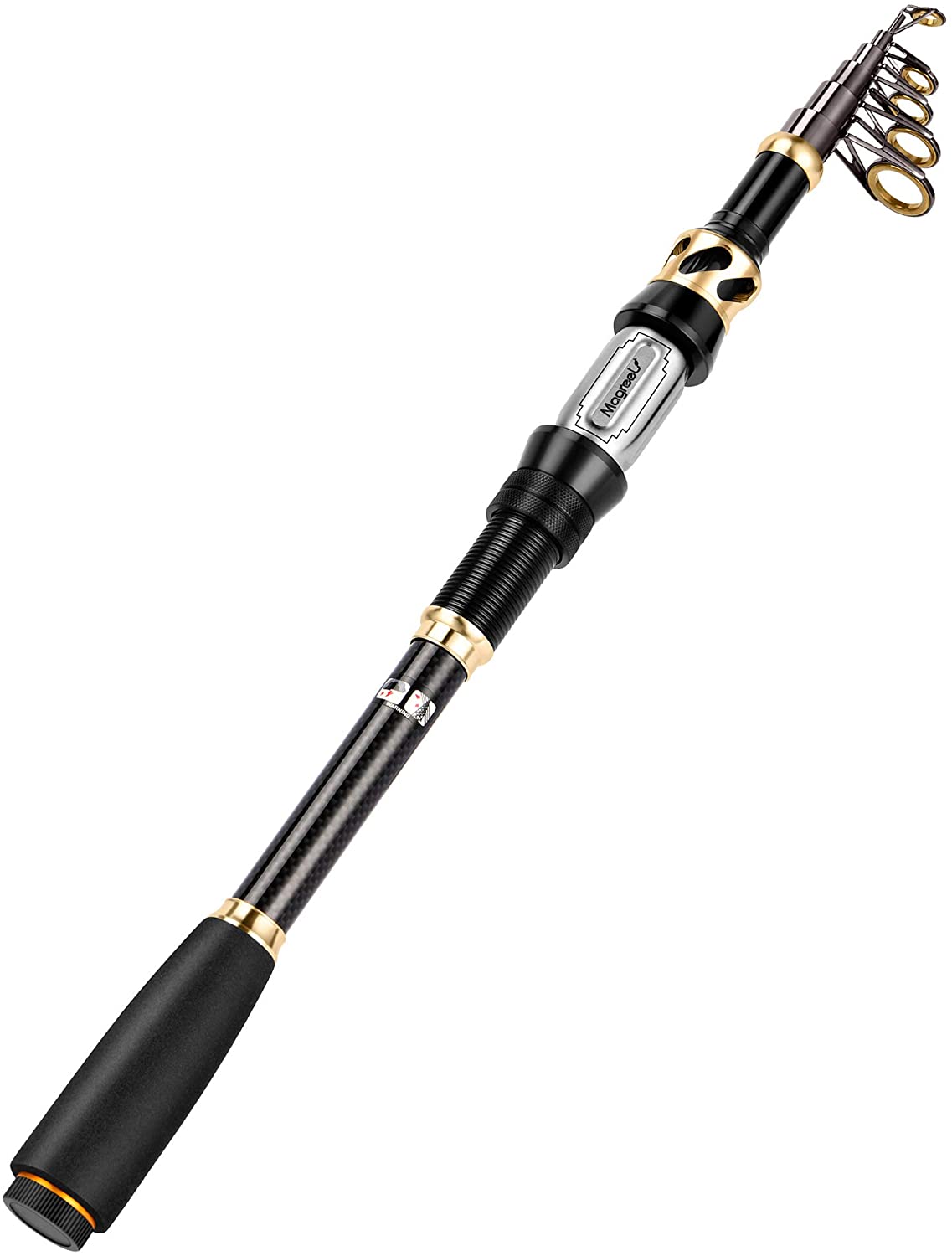 Magreel Telescopic 24T Carbon Fiber Portable Telescopic Fishing Pole