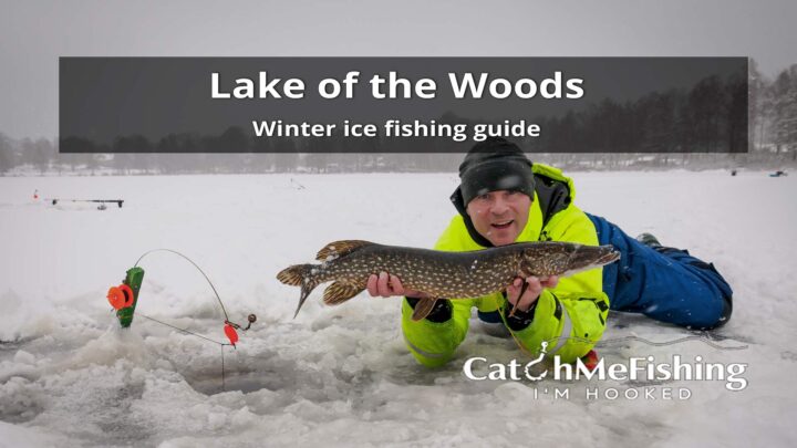 Ice Fishing Lake of the Woods