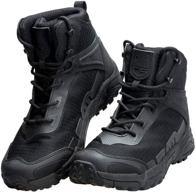 FREE SOLDIER Mens Waterproof boots