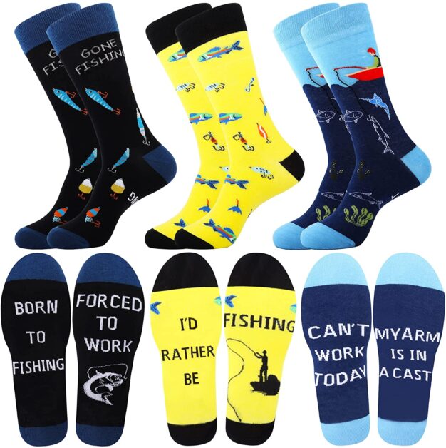 Jeasona fishing socks Gifts for valentines