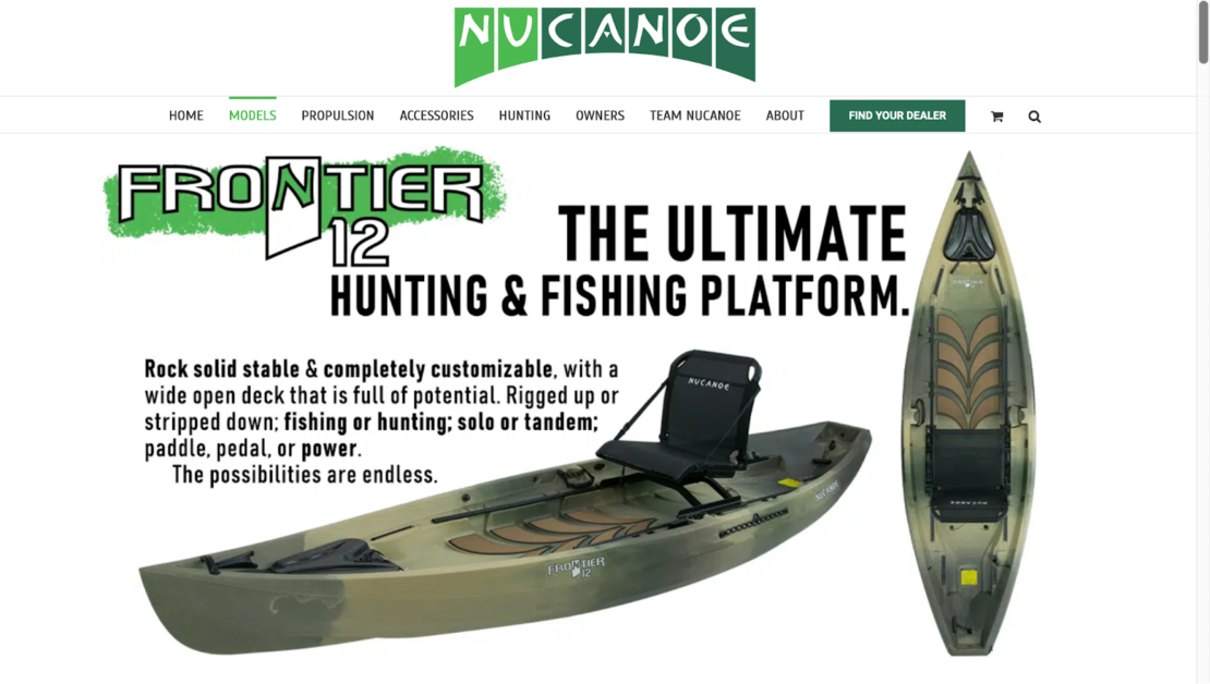 NuCanoe Frontier 12